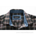 100% cotton two side brushed flannel shirt